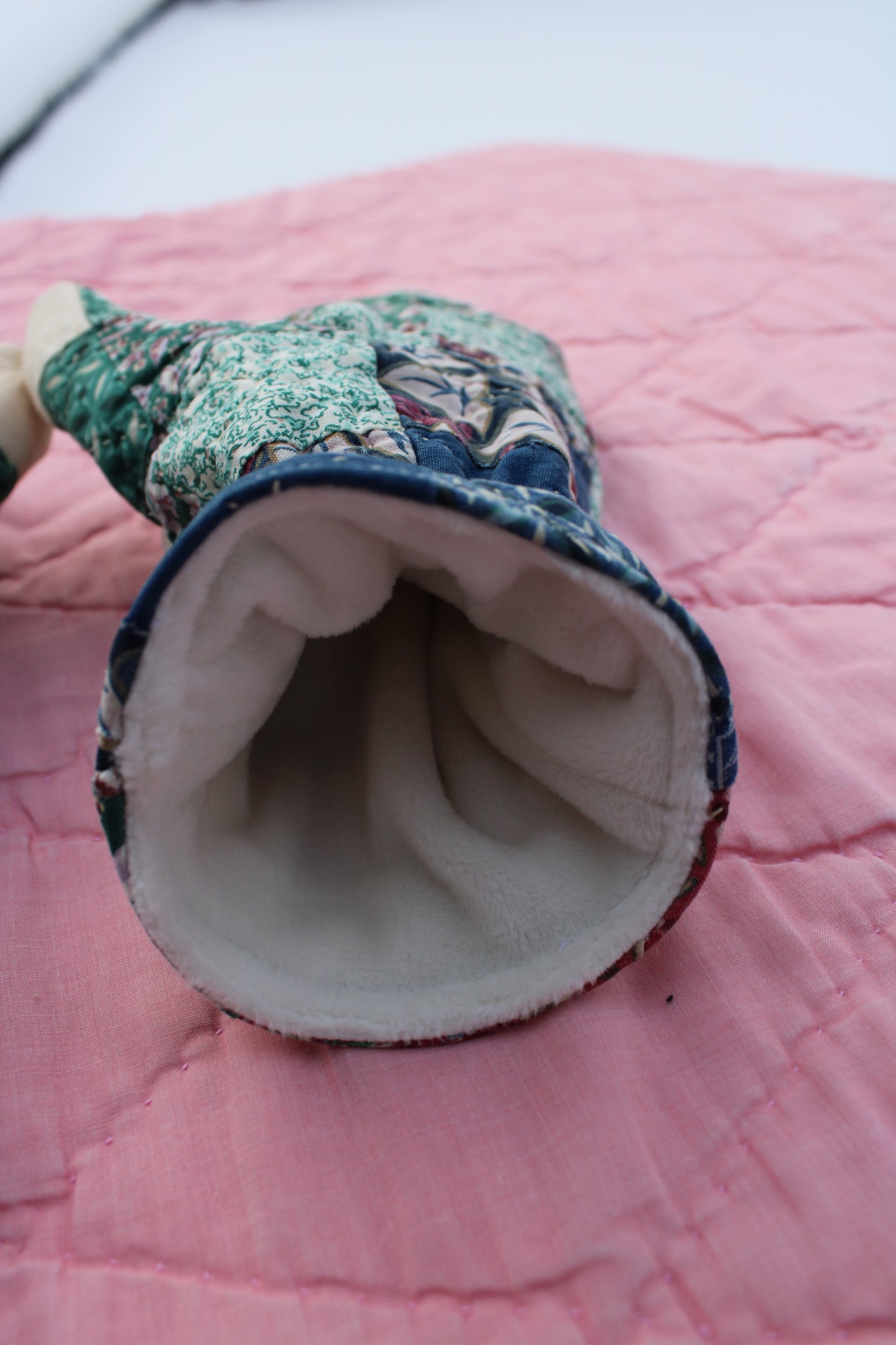 Vintage Patchwork Quilt Mittens #3